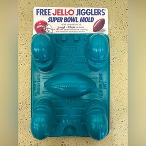 NFL Superbowl XXXI 1997 New Orleans Football Helmet JELLO MOLDS Jiggler Shot